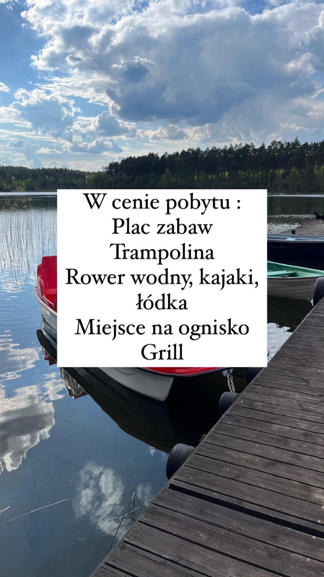 Domki Letniskowe Nad Jeziorem Kazub Cieciorka 外观 照片